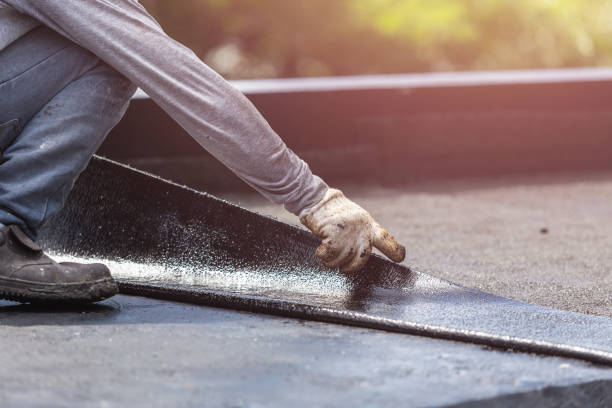 Professional Basement Waterproofing technician working in Allenhurst, NJ